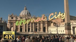 Walking from Vatican City to Trevi Fontain, Rome - Italy 4K Travel Channel