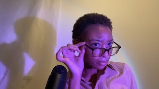 ASMR Rude Receptionist Does Your Makeup (gum chewing)