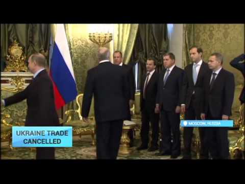 რუსეთმა უკრაინასთან თავისუფალი ვაჭრობის შეთანხმება შეაჩერა