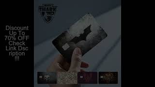 Magic Shark Bat Skull Graffiti Tiger PVC Soft Sticker Film Skin Cover for Debit Credit Card Waterpro screenshot 1