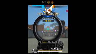 1v3 #freefireshorts #ffviral #freefiremax #fftrending #garenafreefire #freefire #shorts