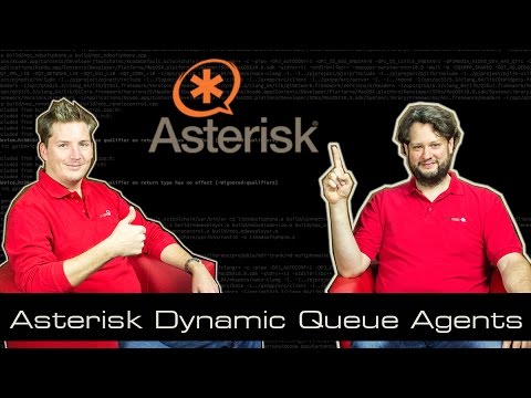 Asterisk Tutorial 25 - Dynamic Queue Agenten [engels]