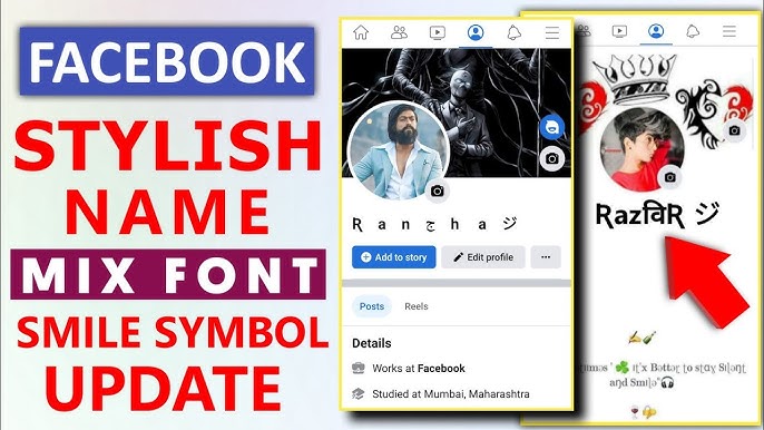 How to make unique name on Facebook😍🔥, how to make stylish name on  facebook