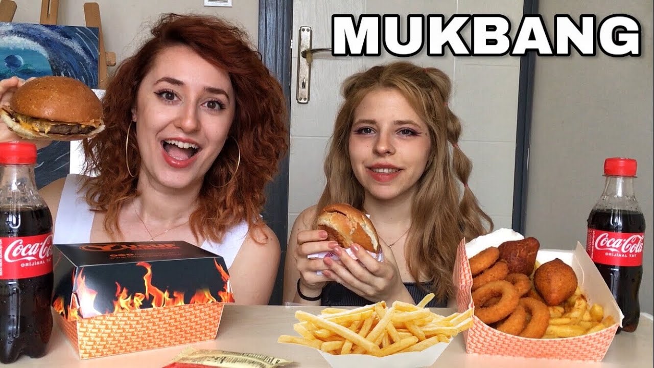 AŞKO KUŞKO KANKAM İLE FLÖRT DEDİKODUSU | KÖFTECİ YUSUF BURGER MUKBANG