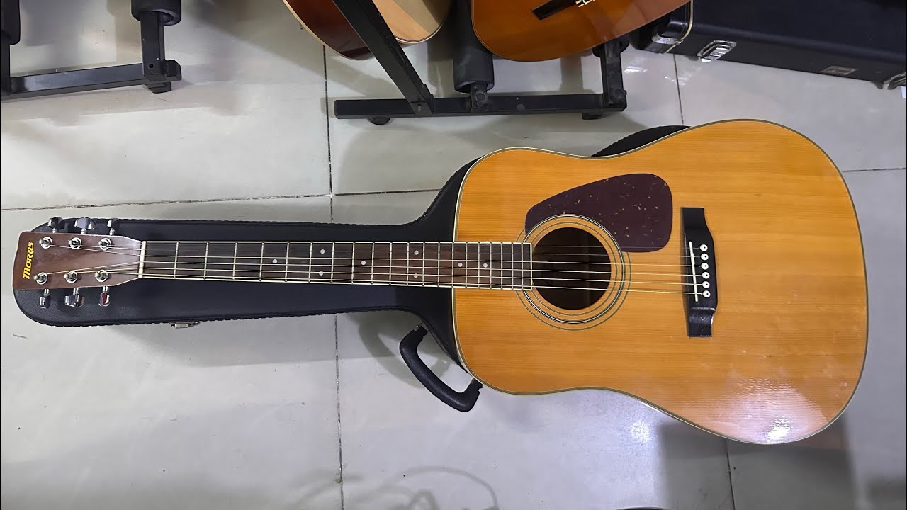 Đàn guitar acoustic MD-251N ( test guitar Morris MD-251N) sdt