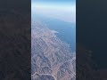رؤية جبال البحر الأحمر من الجو سبحان الله