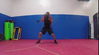 Medicine Ball Lateral Snap Down