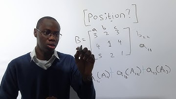 |How To Name Matrix Elements| (PART B)| CBS211