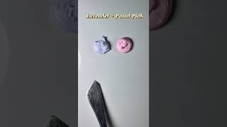Lavender + Pastel Pink = The Dreamiest Shade Ever ! #satisfying #shorts