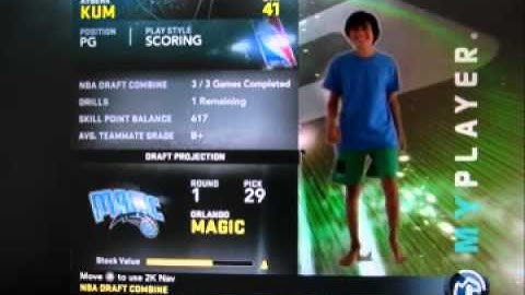 My "REAL" NBA 2K11 Player