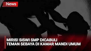 Miris! 2 Remaja SMP di Lampung Cabuli Teman Perempuannya di Kamar Mandi