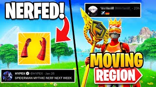 Spiderman Nerfed | FNCS Champ Moving to EU