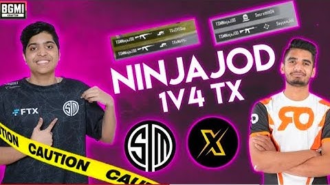 TSM NINJA 1V4 TeamXSPARK !! Real Jod !! Ninja pure 1v4 xspark