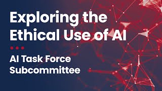 TIP Conference - AI Task Force Subcommittee Presentations