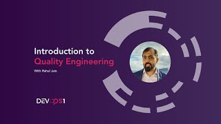 Famous Introduction to Quality Engineering at DevOps1 Wealth