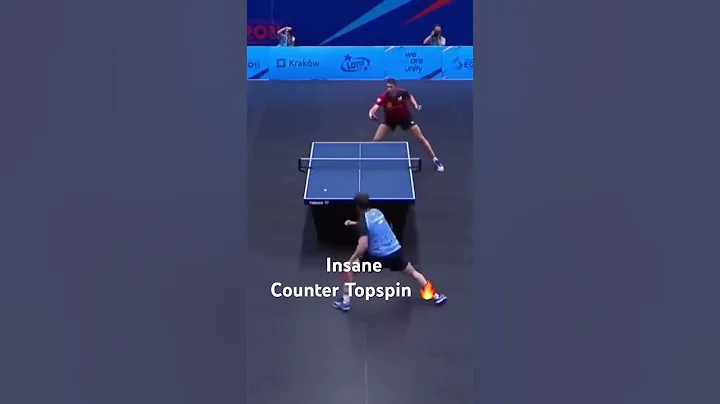 Patrick Franziska insane counter topspin secure a lead for Germany over Sweden at European Games
