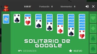 Cómo JUGAR al Solitario de GOOGLE screenshot 3