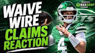 #NFL Insider Reacts to Waiver Wire Claims Including #Dolphins Snagging Ex #Jets QB Brady Cook?!