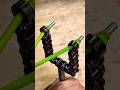 Craft rubber band # Unique knot #secrethacks # For slingshot