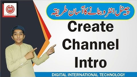 Finally My Intro Tutorial with background music for YouTube