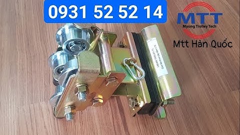 Con trượt dẫn đầu cáp dầm I - Con lăn dẫn đầu cáp dầm I - Palang Hyundai - Ray điện Hàn Quốc