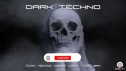 Dark techno drums Loop - 130 BPM