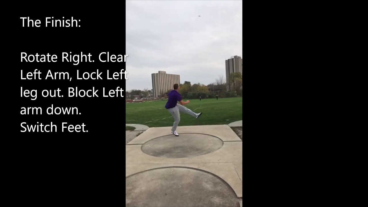 Discus Throw Coaching Cues for Isaac Holtz UNI 190+ft YouTube