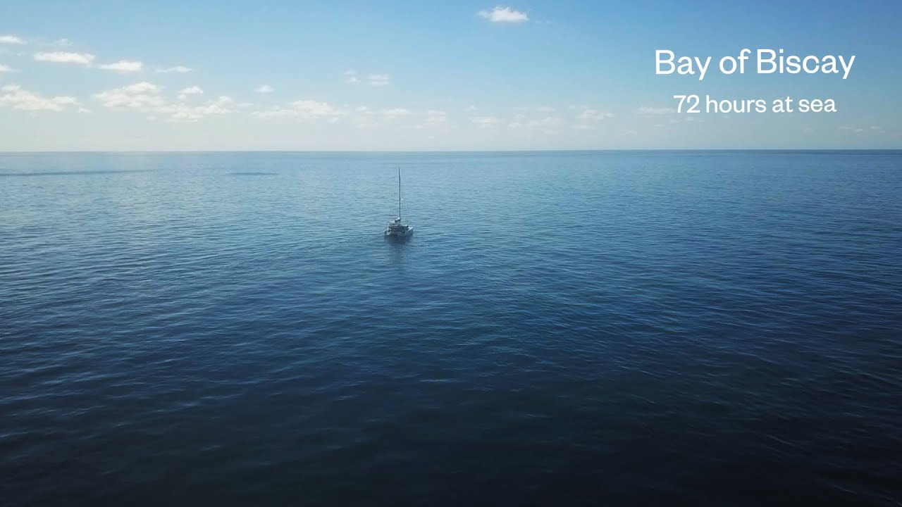 What sailing an ocean for 3 days looks like on a catamaran
