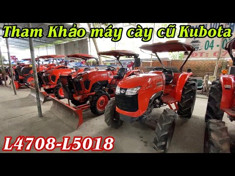 Video Tham Khảo MÁY CÀY CŨ - Đi xem BÁO GIÁ máy cày Kubota... - youtube