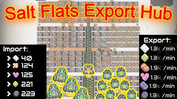 Building a HUGE Export Hub in Salt Flats! | Mindustry Conquest ep.22