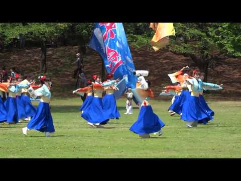 よさこい舞羽／芝生流し会場／あっぱれ富士2015