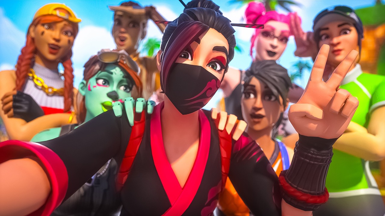 🔴FORTNITE avec le PEUPLE 🏆 Code : xsam