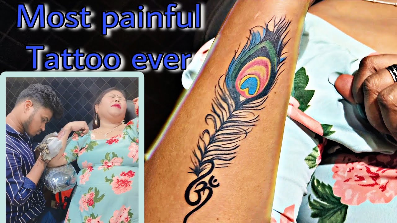 Most painful tattoo experience of my life || BAGA BEACH || Goa || last day in goa