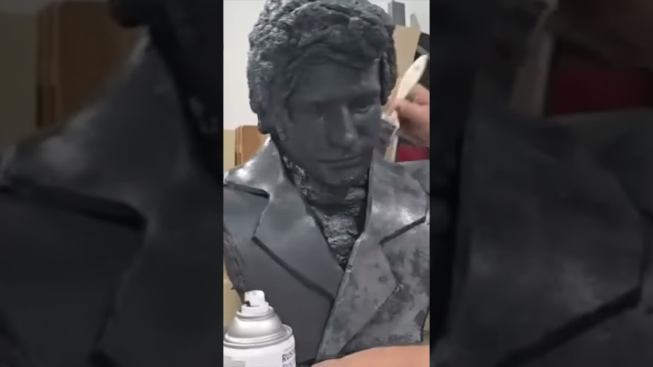 Part 17 DIY Graveyard Bust   Sculpture Secrets  Outdoor Bust Tips You NEED to Know!  #sculpture