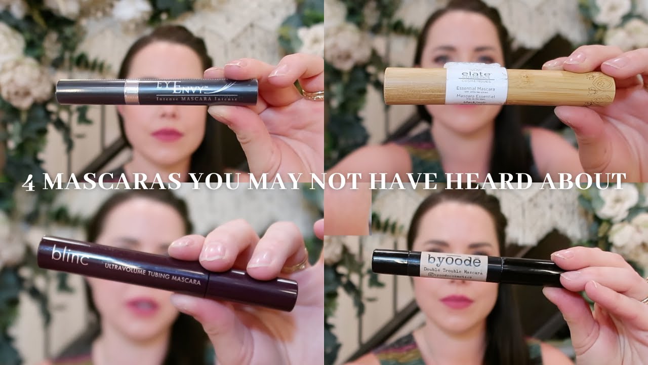 4 Mascaras You May Not Have Heard About | Sustainable, Clean, Natural Lash Growth Options!