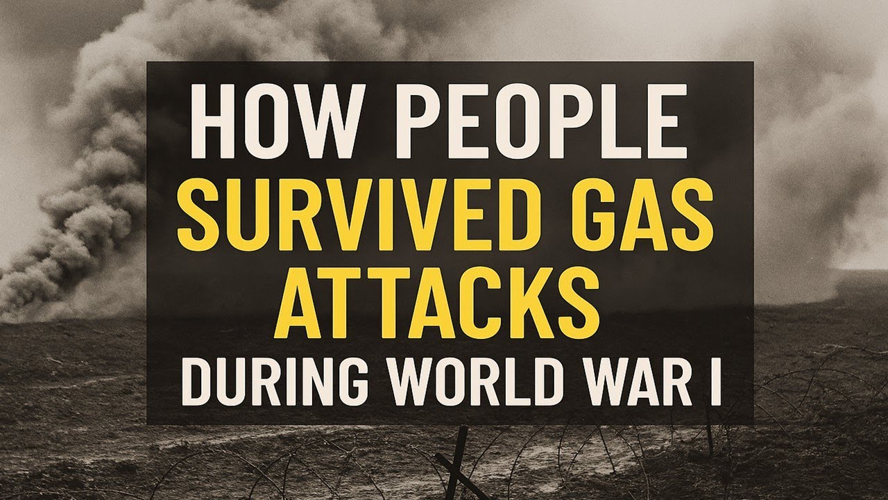 Как люди выжили после газовых атак во время Первой мировой войны