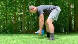 Bent Over Scapular Row with Kettlebell