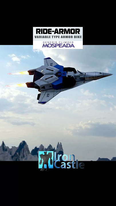 Robotech Next Generation / Genesis Climber MOSPEADA : Ride On #robotech #macross