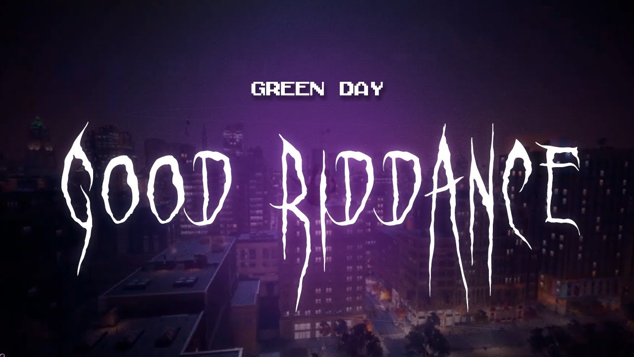green day - good riddance (time of your life) [ sped up ] lyrics - YouTube