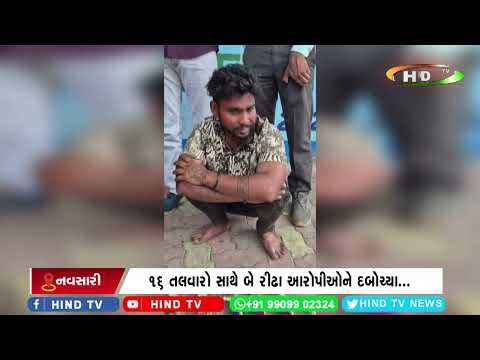 નવસારી એસ.ઓ.જી. ટીમે બે રીઢા આરોપીઓને દબોચ્યા...