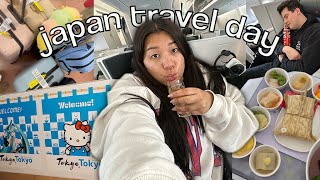 TRAVELING TO TOKYO!! flying first class to japan + hotel room tour! screenshot 5