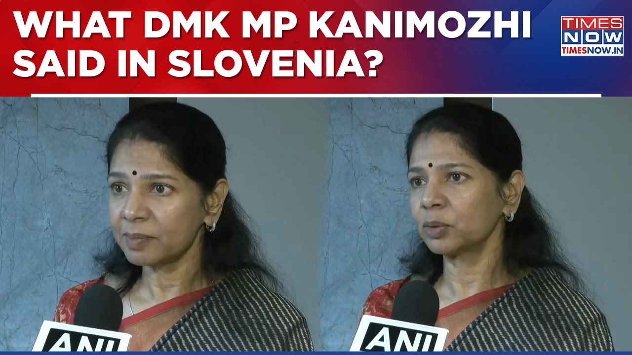 DMK MP Kanimozhi Speaks After All Party Delegation Meeting, Says 'Slovenia Have Stood With India'