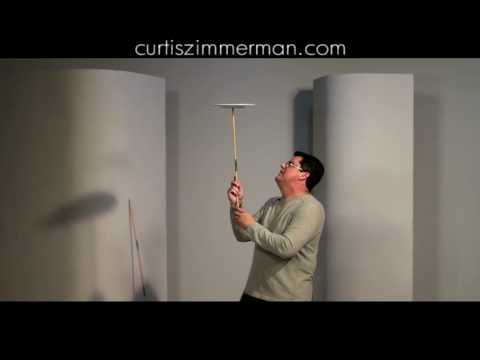 How to Balance Spinning Plate on Chin - Curtis Zim...