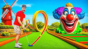 We Raced to Get a Hole in One on Every Hole!