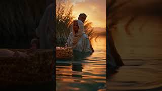 MOSES AT THE NILE RIVER