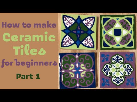 Video: How To Make Ceramic Tiles