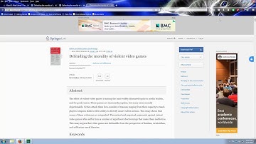 Creating a permalink (to an article in a Springer journal)