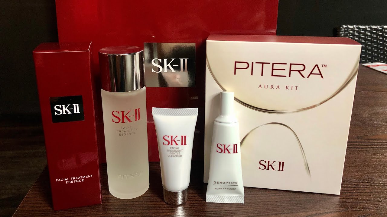 SK-ii | SKII PITERA AURA KIT | UNBOXING SKII PITERA AURA KIT - YouTube