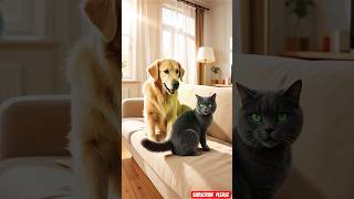 funny cat and dog #cat #dog #dogshorts #catanddog #catanddogfails #shorts