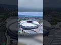ASIA CUP football stadium ETFE roof membrane structure project #construction #architecture